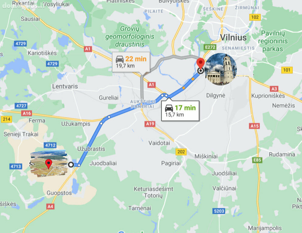 Parduodamas sklypas Trakų rajono sav., Šventininkuose