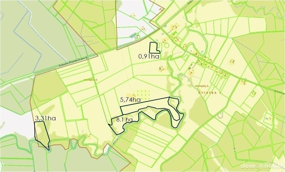 Parduodamas sklypas Šilutės rajono sav., Stemplėse