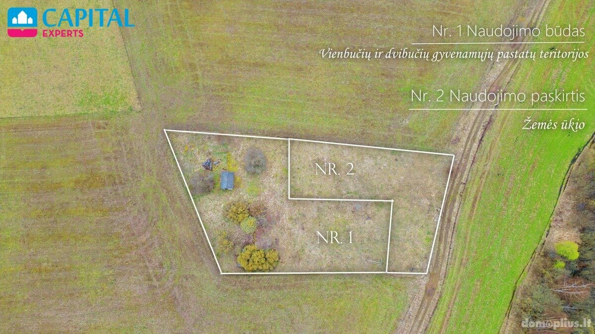 Parduodamas sklypas Širvintų rajono sav., Kiemeliuose