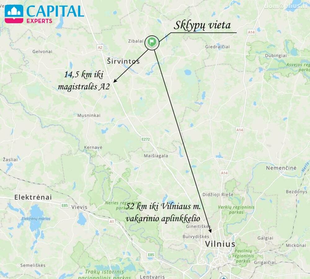 Parduodamas sklypas Širvintų rajono sav., Kiemeliuose