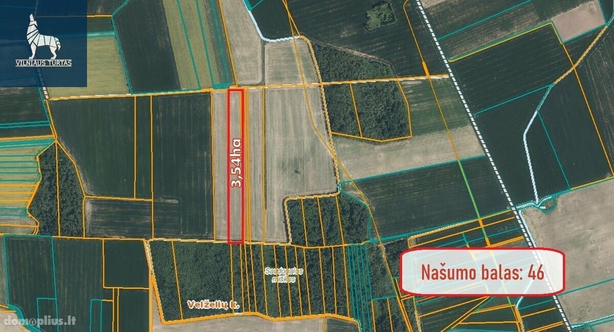 Parduodamas sklypas Pasvalio rajono sav., Kiemėnuose