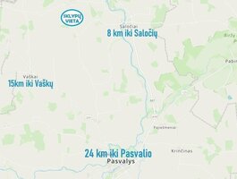 Parduodamas sklypas Pasvalio rajono sav., Kiemėnuose