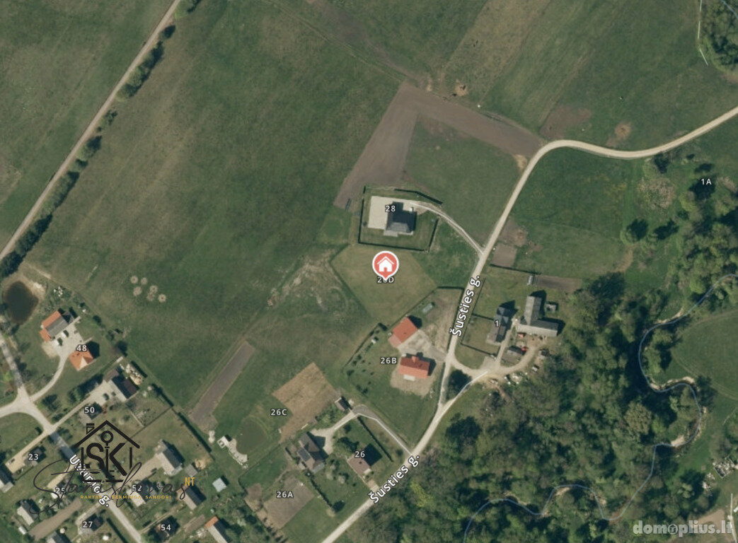 Parduodamas sklypas Šilutės rajono sav., Laučiuose