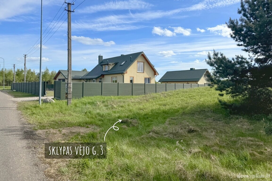 Parduodamas sklypas Trakų rajono sav., Jovariškėse