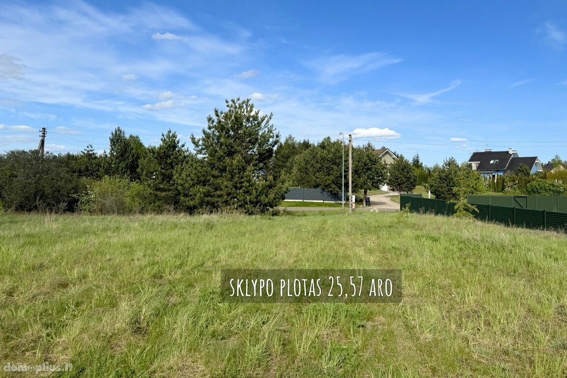 Parduodamas sklypas Trakų rajono sav., Jovariškėse