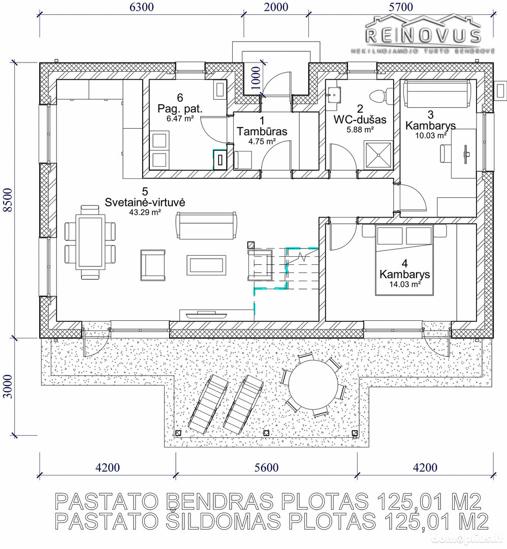 Parduodamas sklypas Šiaulių rajono sav., Raizgiuose, Baltynojų g.