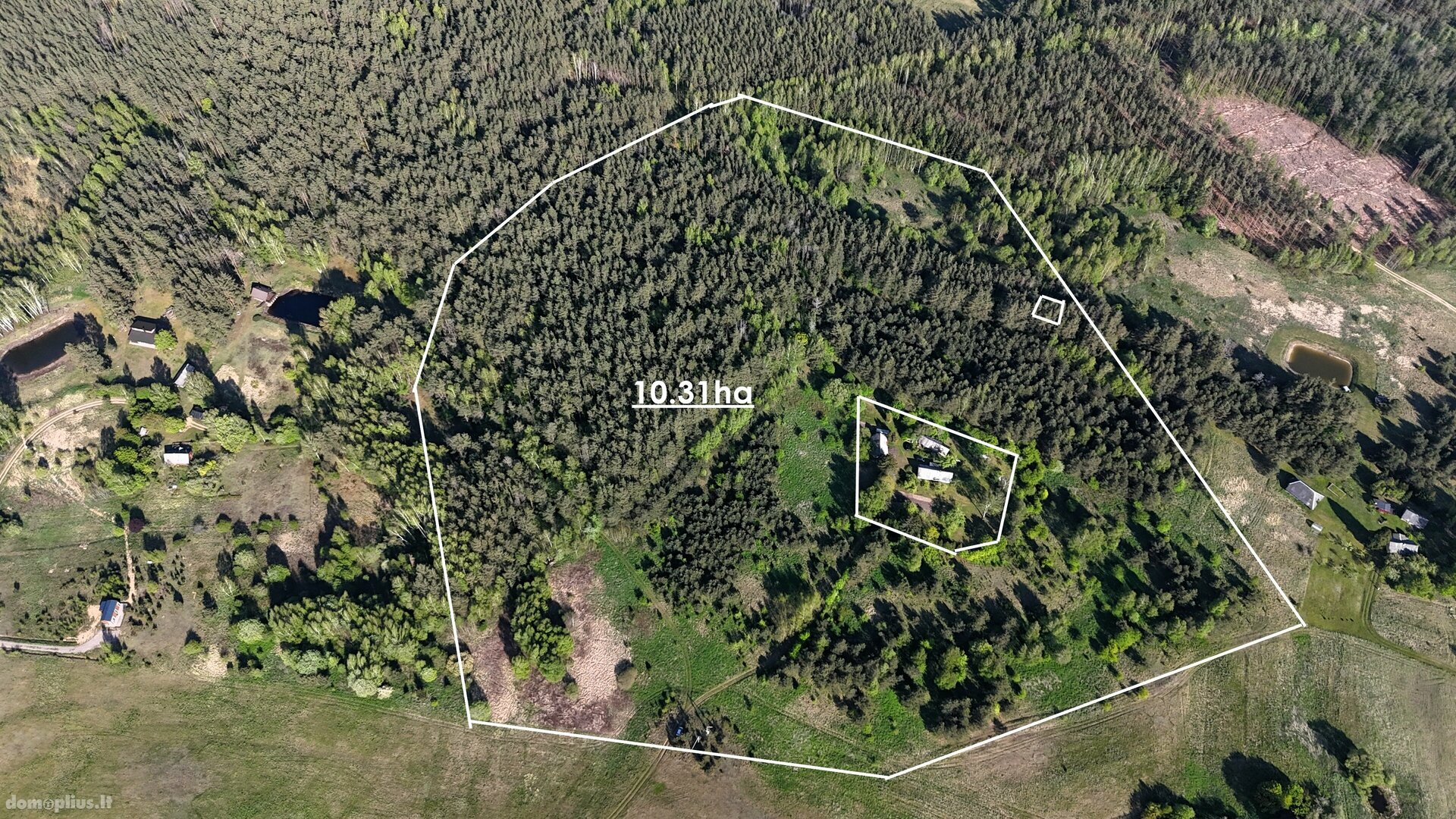Parduodamas sklypas Molėtų rajono sav., Naraginėje