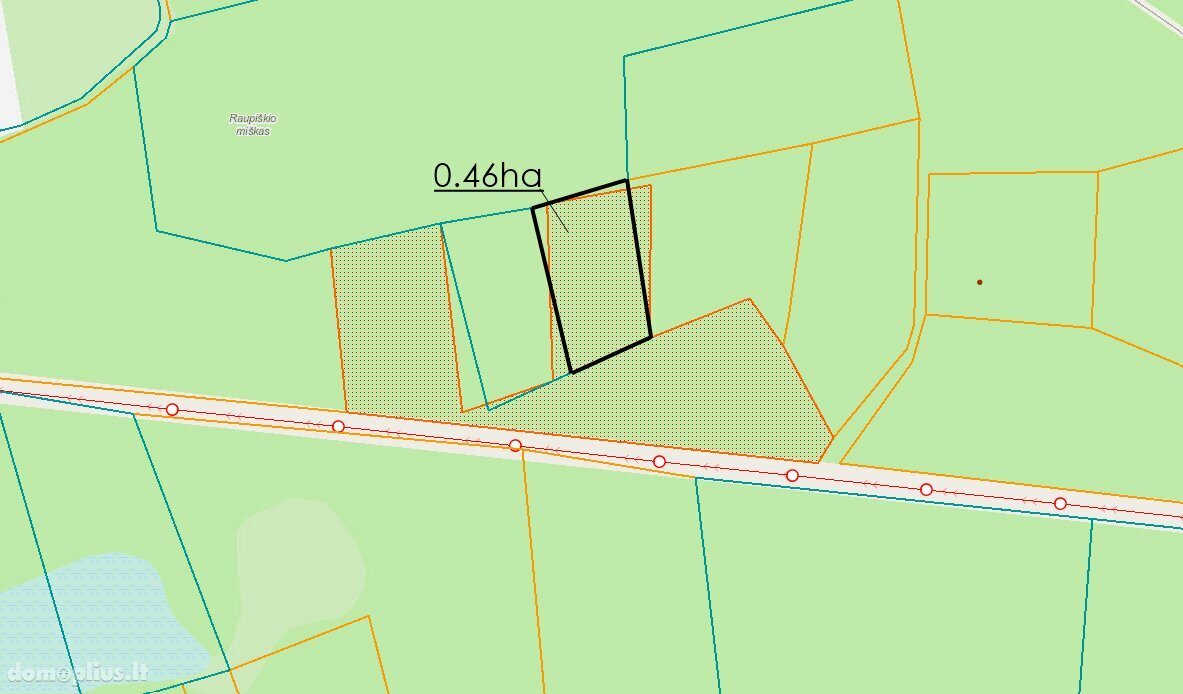 Parduodamas sklypas Molėtų rajono sav., Naraginėje