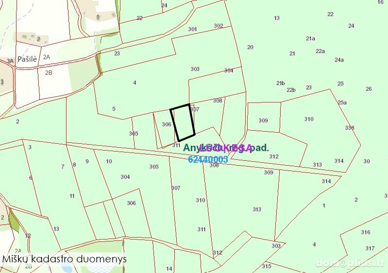 Parduodamas sklypas Molėtų rajono sav., Naraginėje