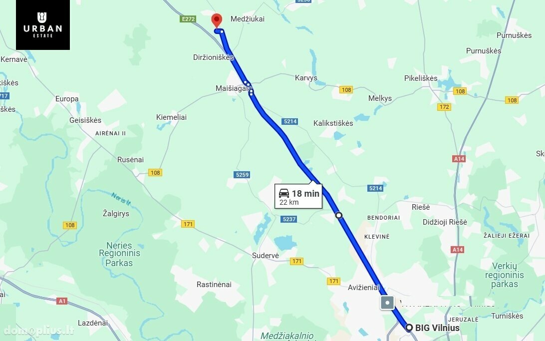 Parduodamas sklypas Širvintų rajono sav., Mešliukuose