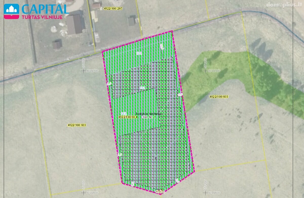 Land for sale Vilniaus rajono sav., Juodbaliuose