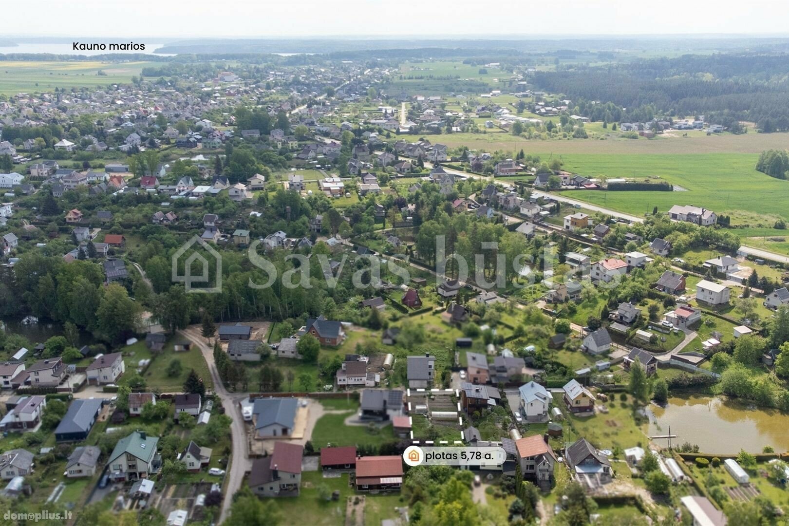 Участок Kauno rajono sav., Šlienavoje, Centrinė g.
