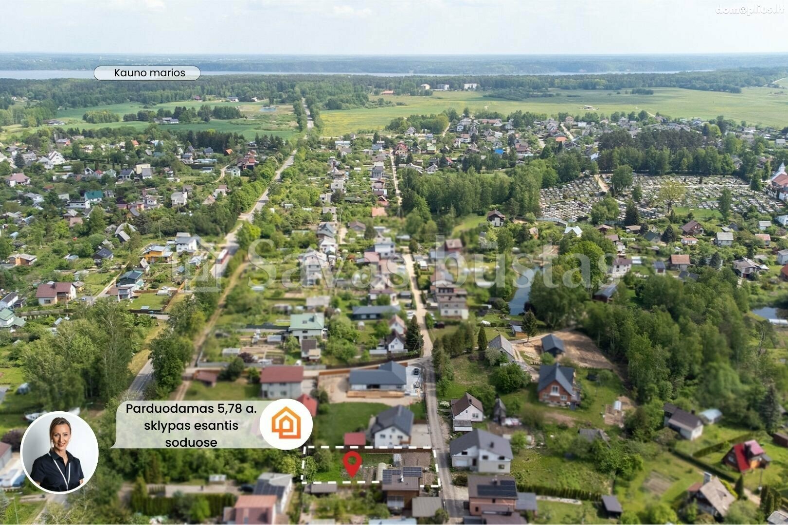 Parduodamas sklypas Kauno rajono sav., Šlienavoje, Centrinė g.