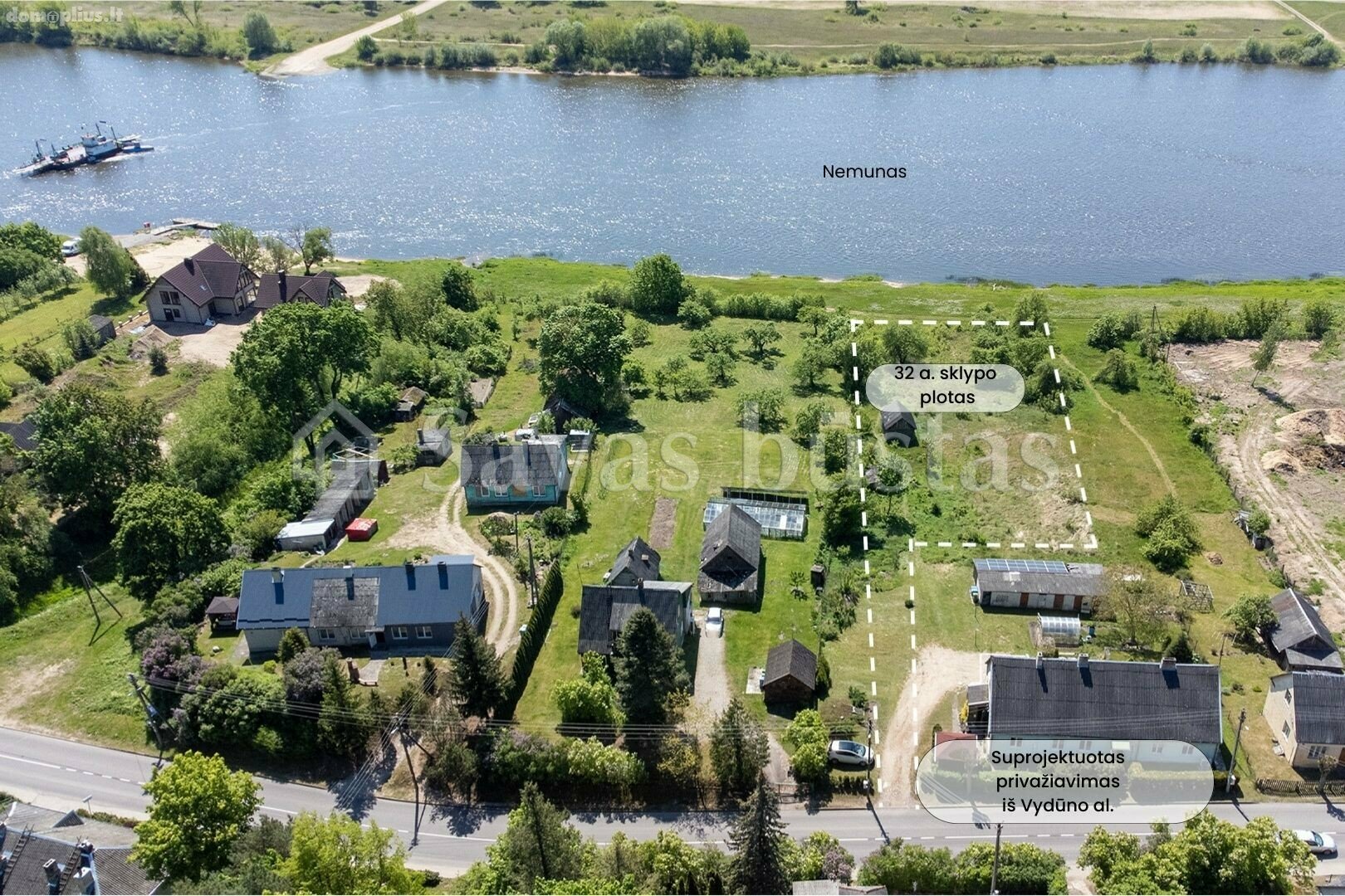 Parduodamas sklypas Kauno rajono sav., Vilkijoje, Vydūno al.