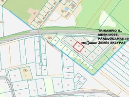 Parduodamas sklypas Šiaulių rajono sav., Meškiuose