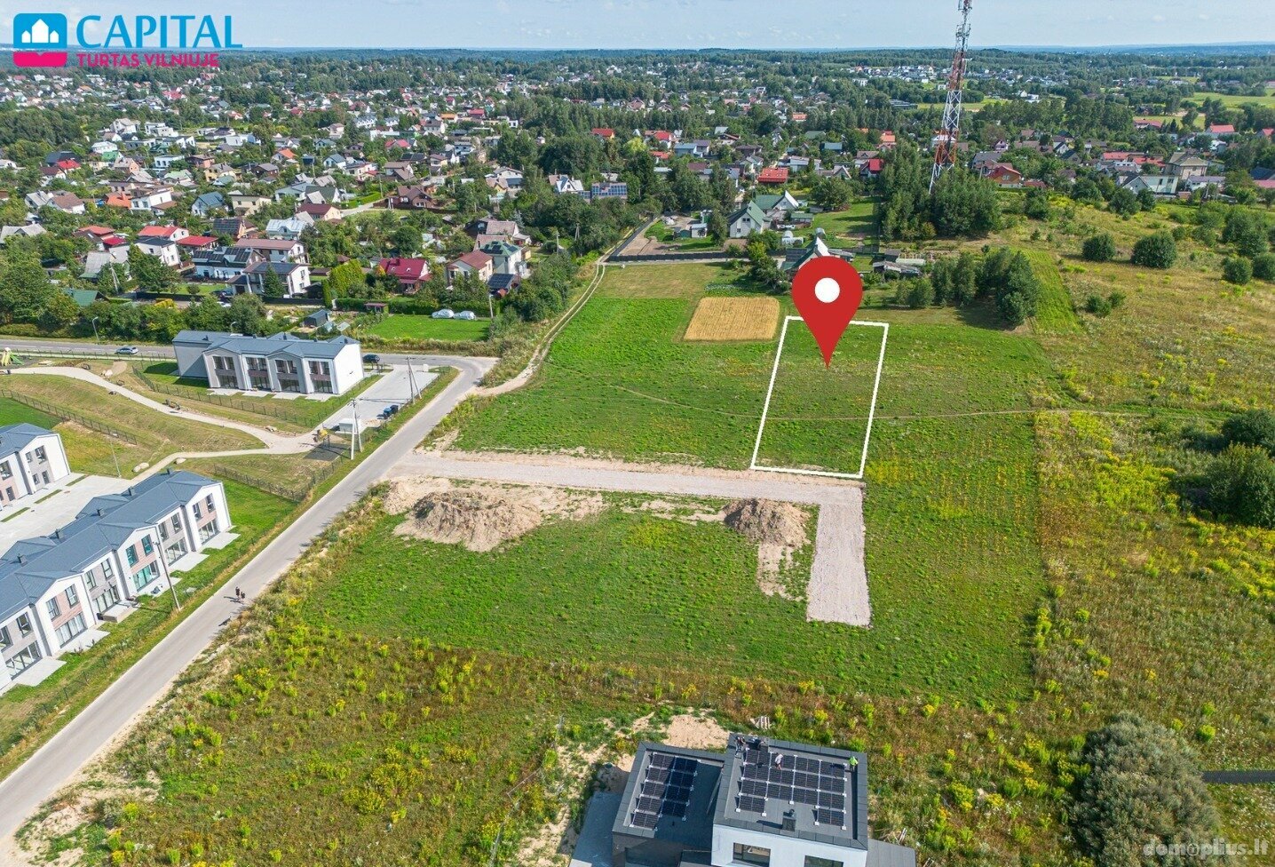 Parduodamas sklypas Vilniuje, Kalnėnuose, Galindų g.