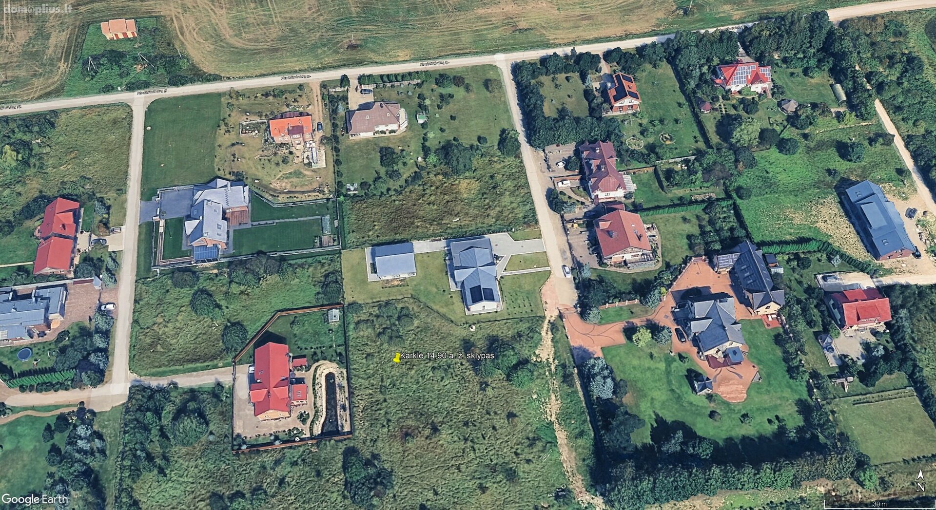 Parduodamas sklypas Klaipėdos rajono sav., Karklėje, Karklininkų g.