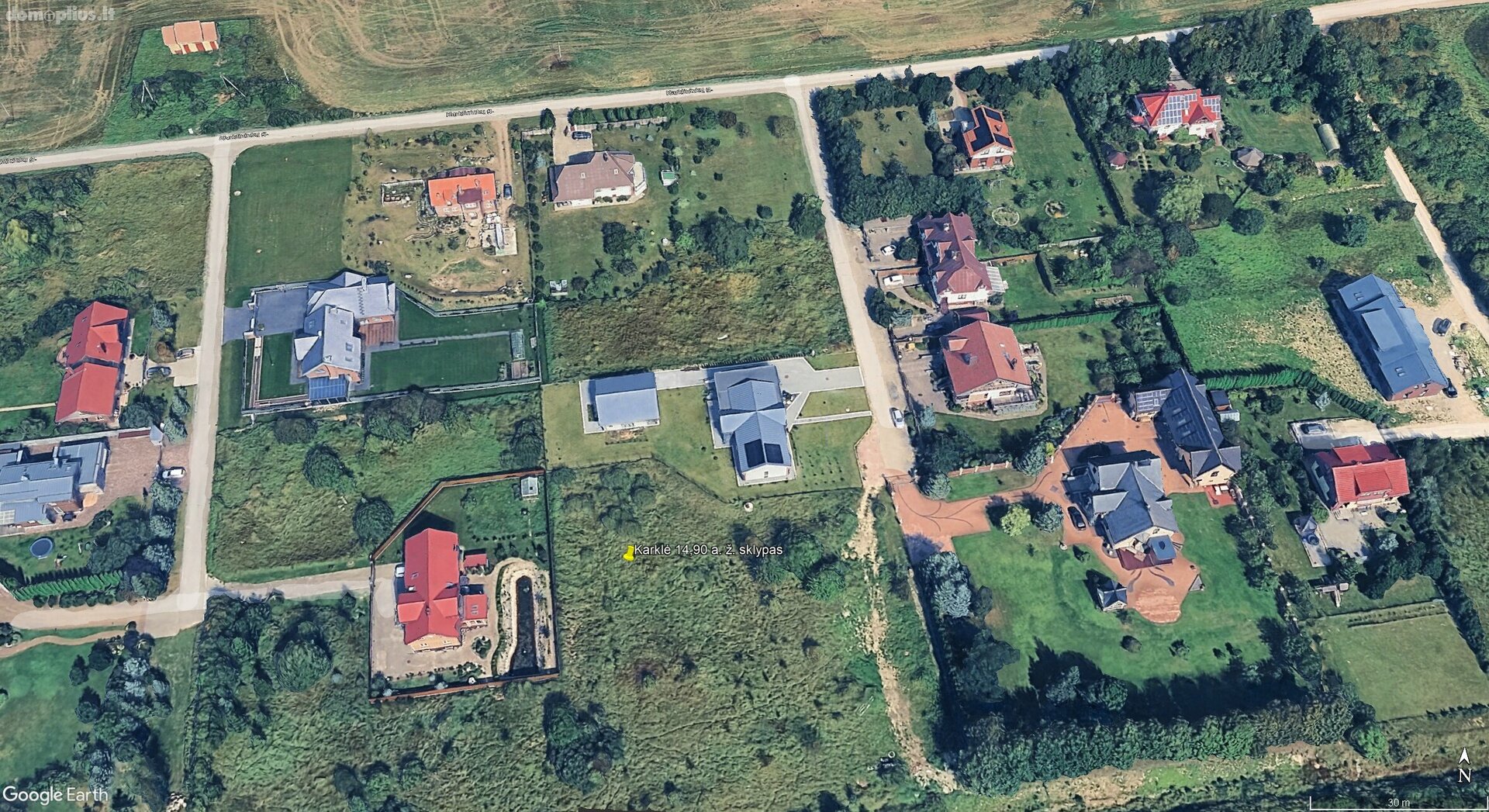 Parduodamas sklypas Klaipėdos rajono sav., Karklėje, Karklininkų g.