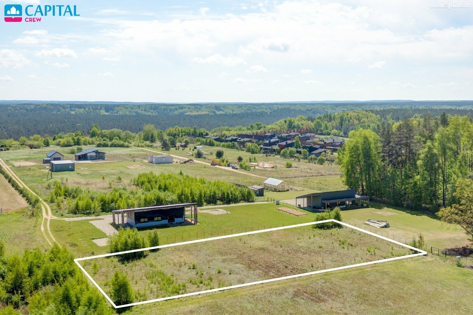 Parduodamas sklypas Vilniaus rajono sav., Verkšionyse
