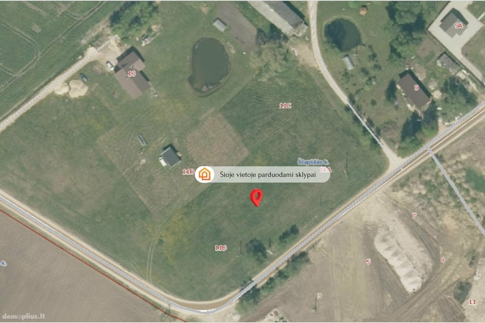 Parduodamas sklypas Klaipėdos rajono sav., Šlapšilėje, Lapų g.
