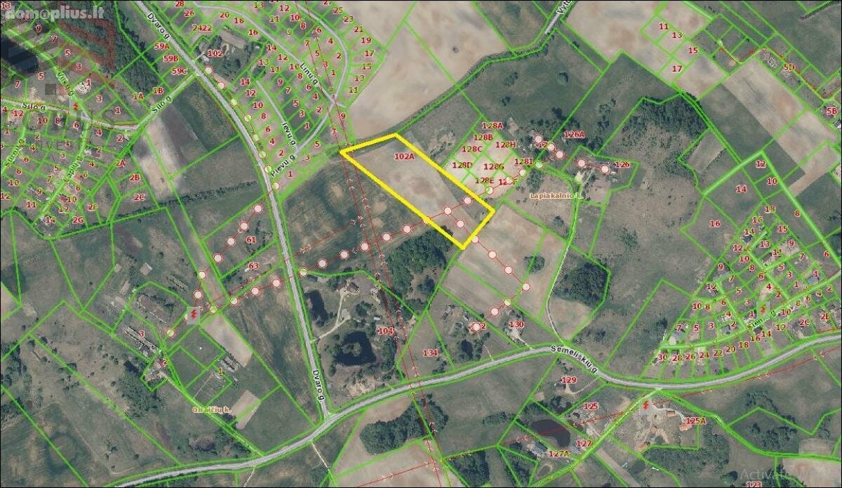 Land for sale Elektrėnų sav., Vilkabaliuose, Dvaro g.