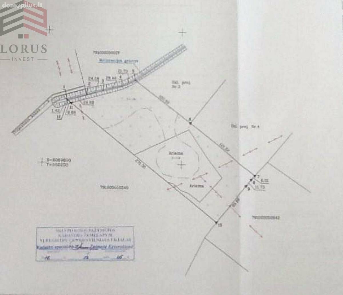 Land for sale Elektrėnų sav., Vilkabaliuose, Dvaro g.