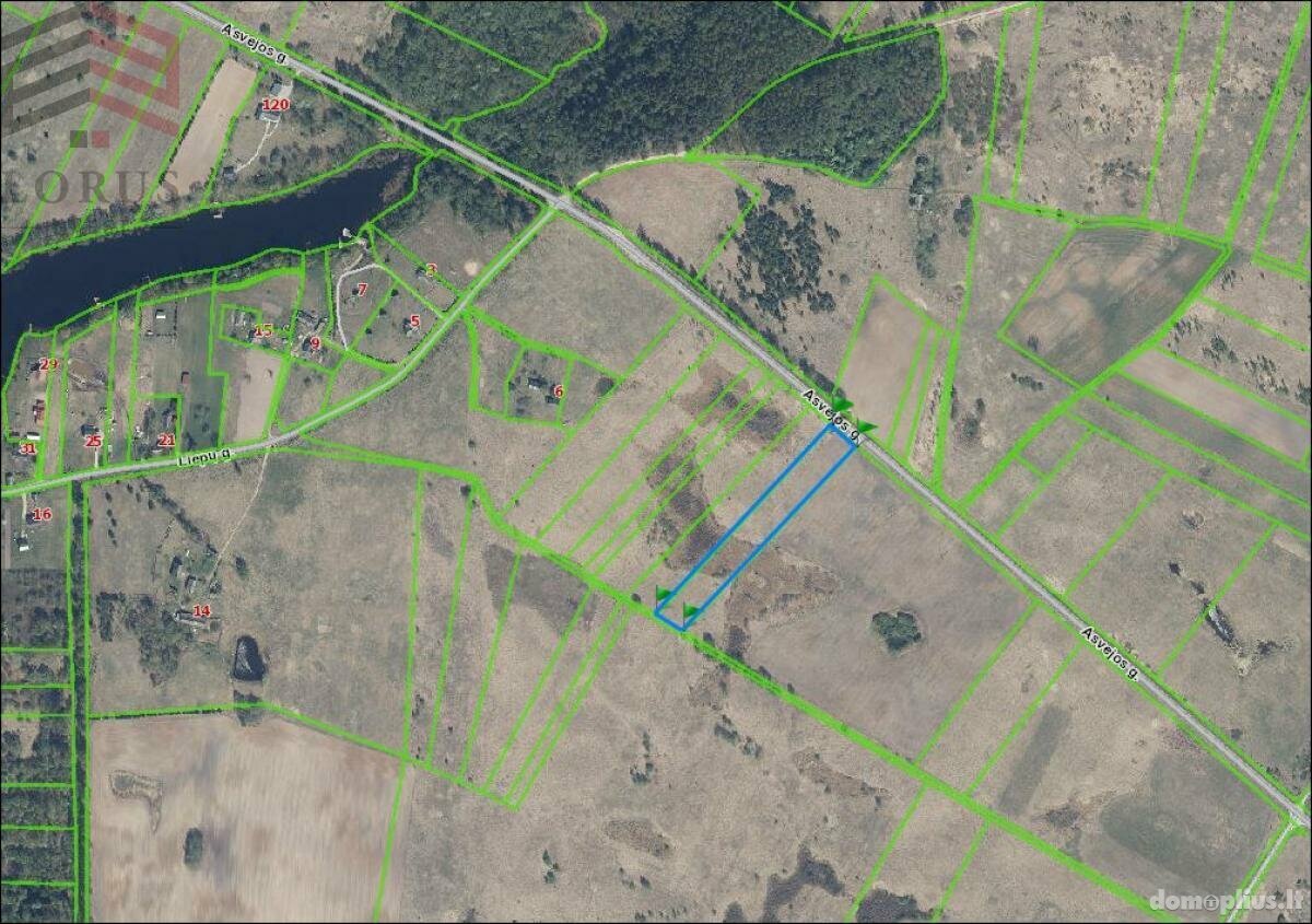 Land for sale Vilniaus rajono sav., Daukšiuose, Asvejos g.