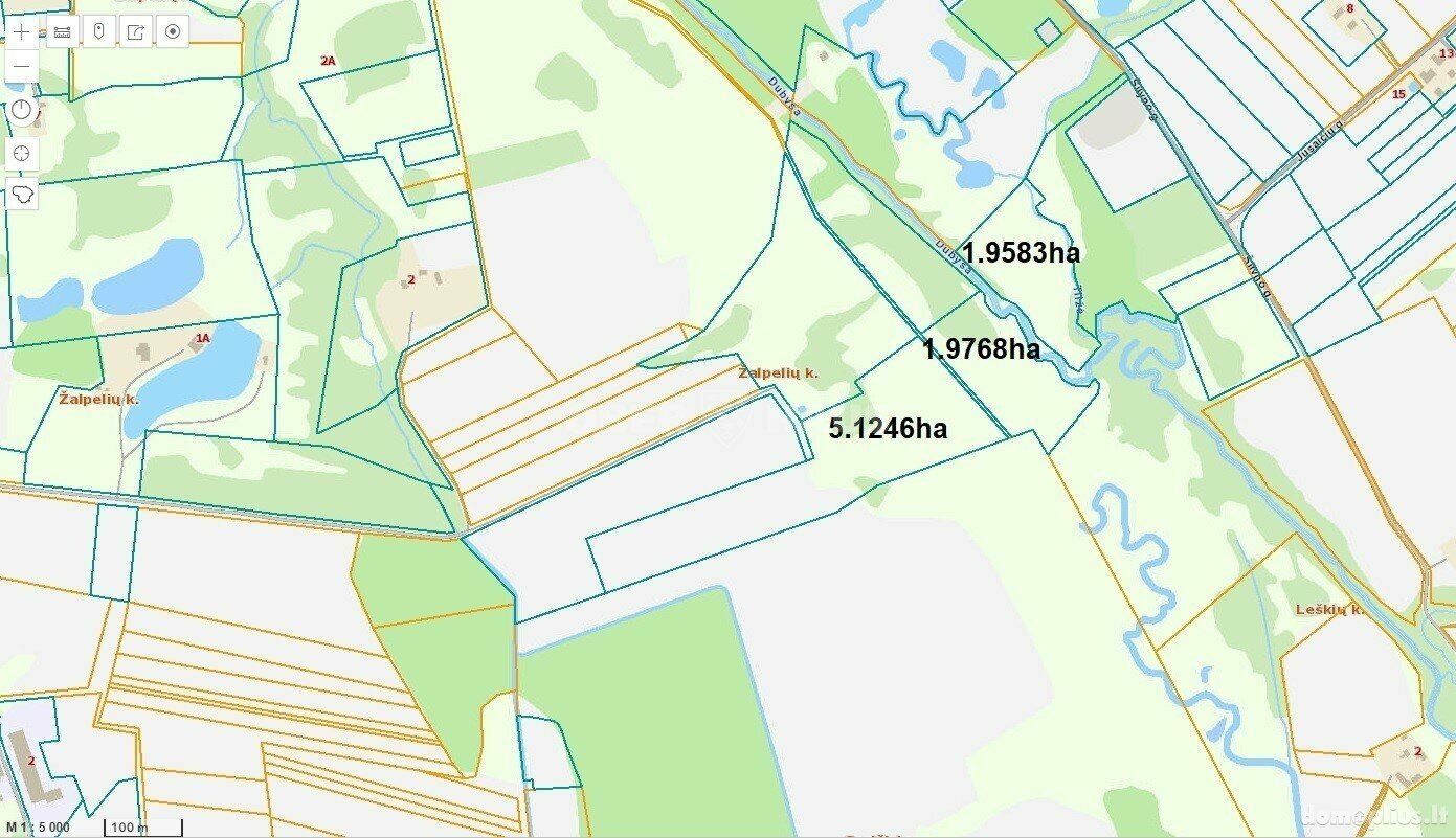 Parduodamas sklypas Šiaulių rajono sav., Žalpeliuose