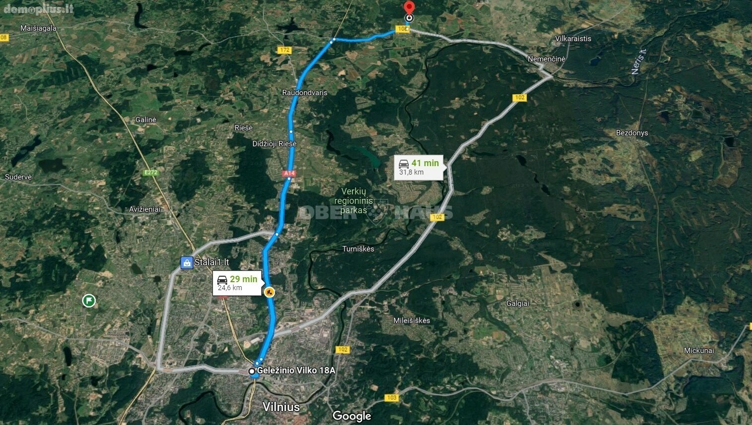 Parduodamas sklypas Vilniaus rajono sav., Čekiškėse