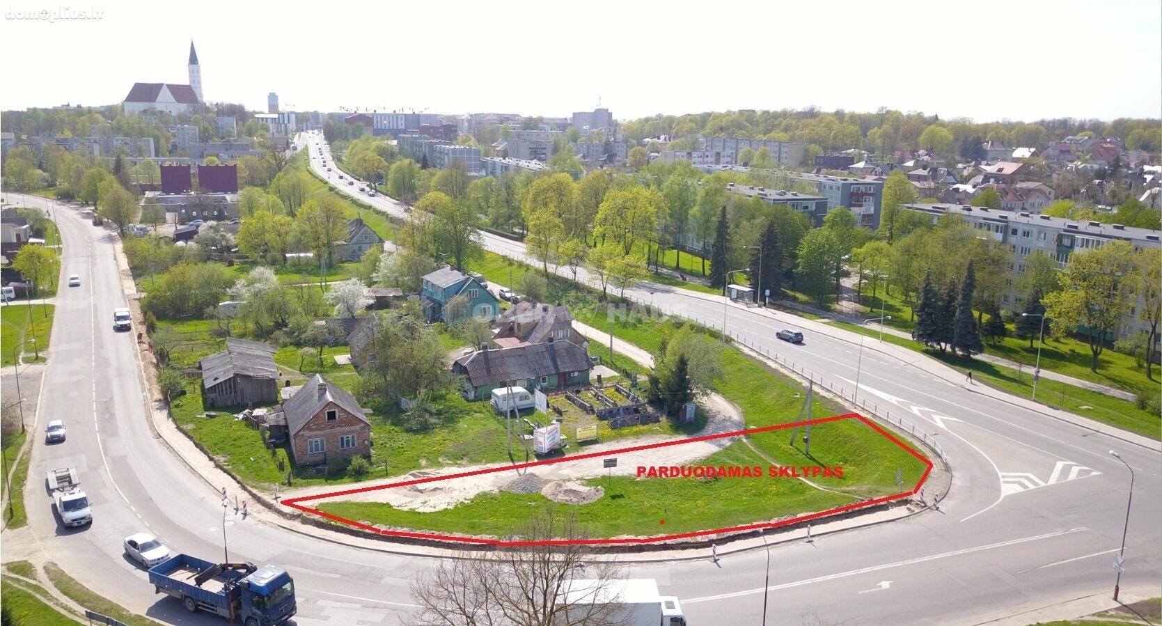 Parduodamas sklypas Šiauliuose, Centre