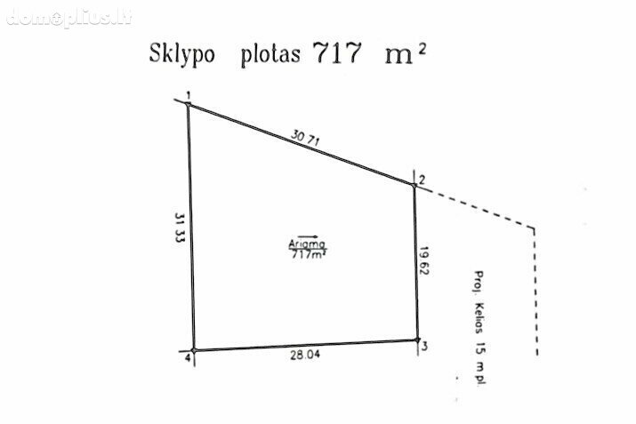 Parduodamas sklypas Panevėžyje, Rožėse, Paįstrio g.
