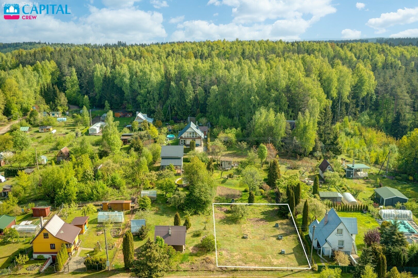 Parduodamas sklypas Vilniaus rajono sav.