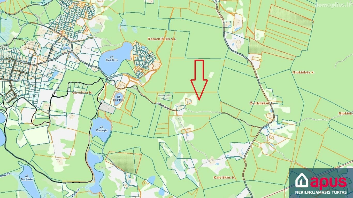 Parduodamas sklypas Ignalinos rajono sav., Girminiuose, Budrių g.