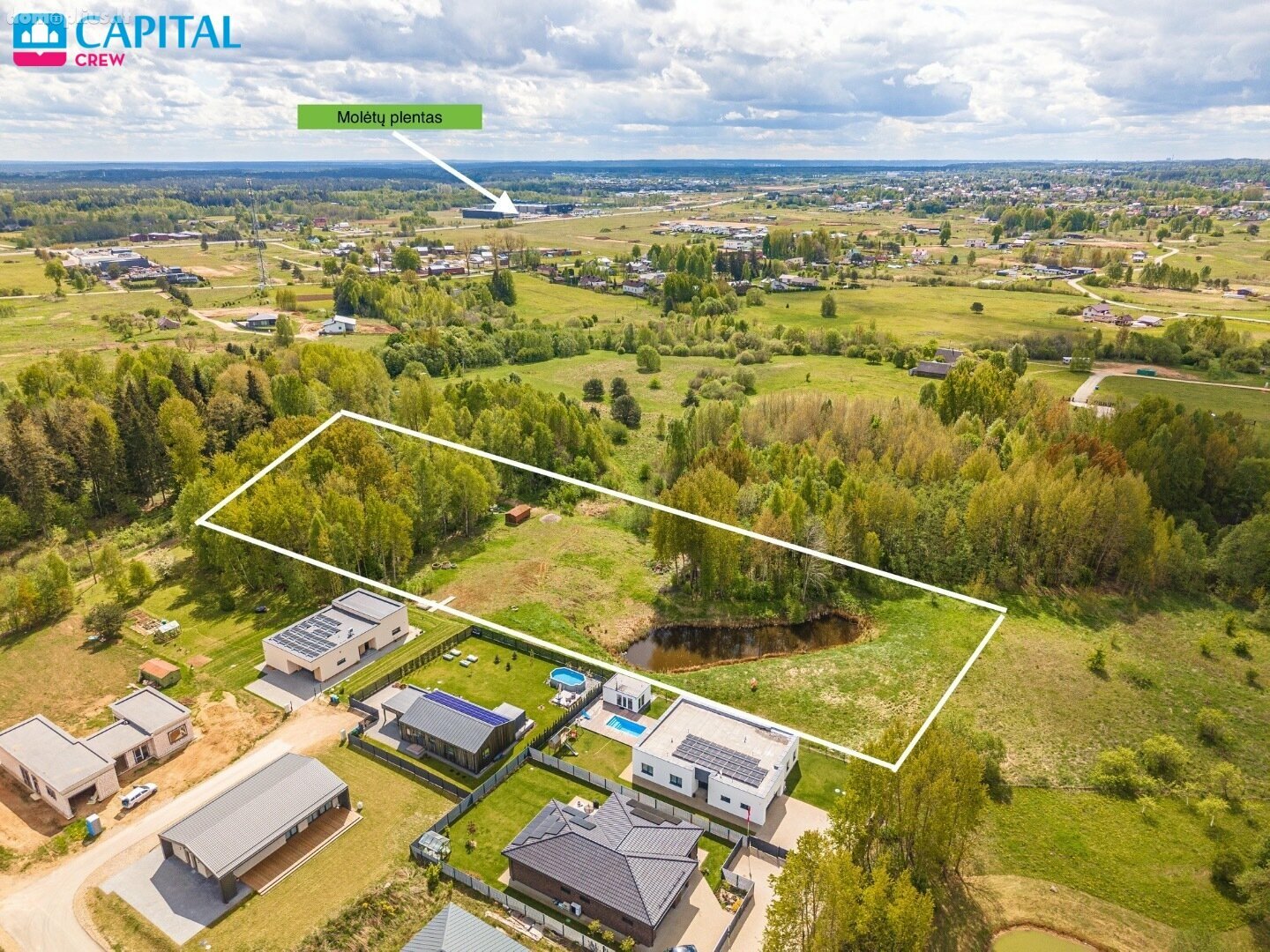 Parduodamas sklypas Vilniaus rajono sav., Užugriovyje