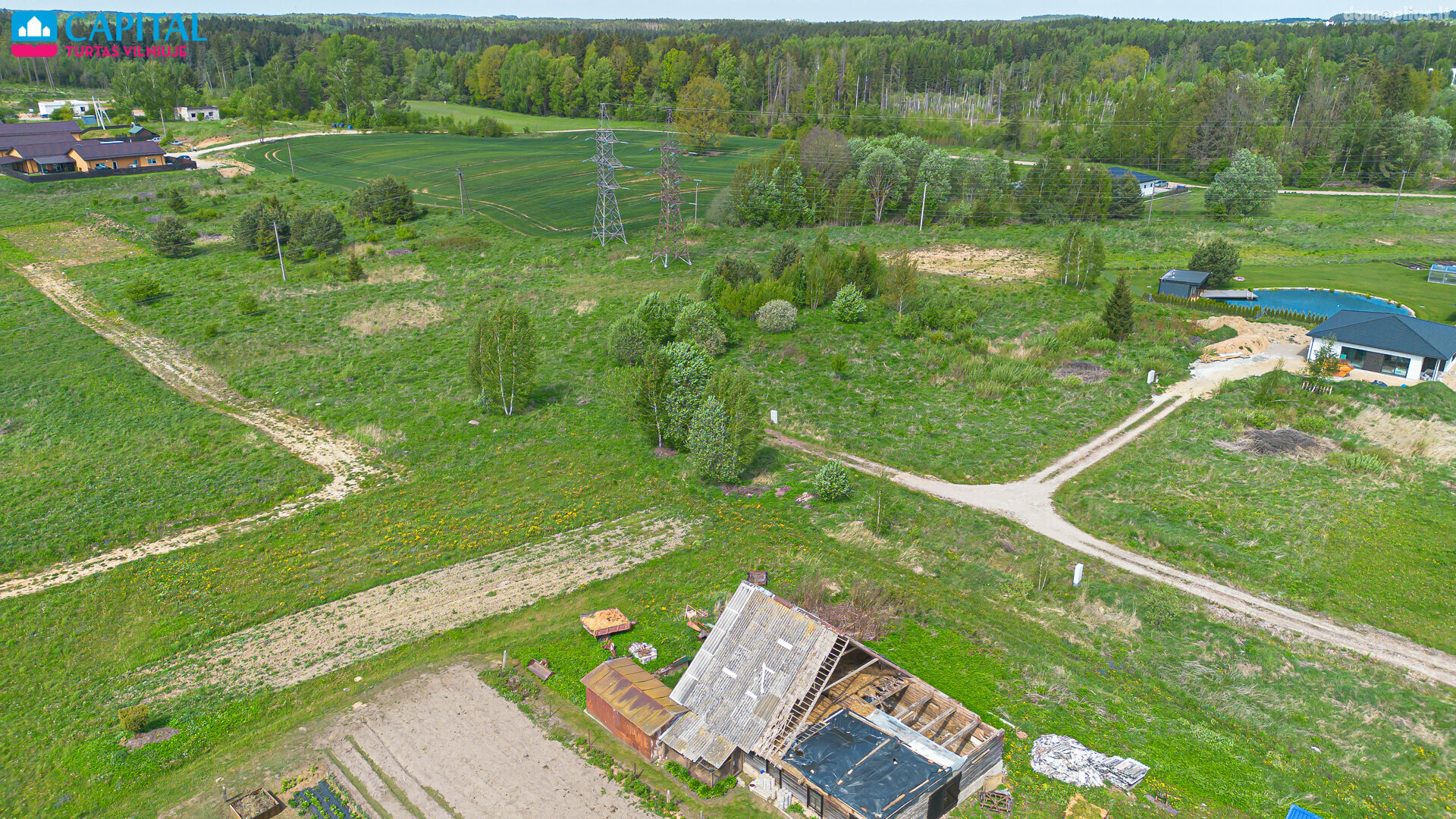 Parduodamas sklypas Vilniaus rajono sav., Saldenėje