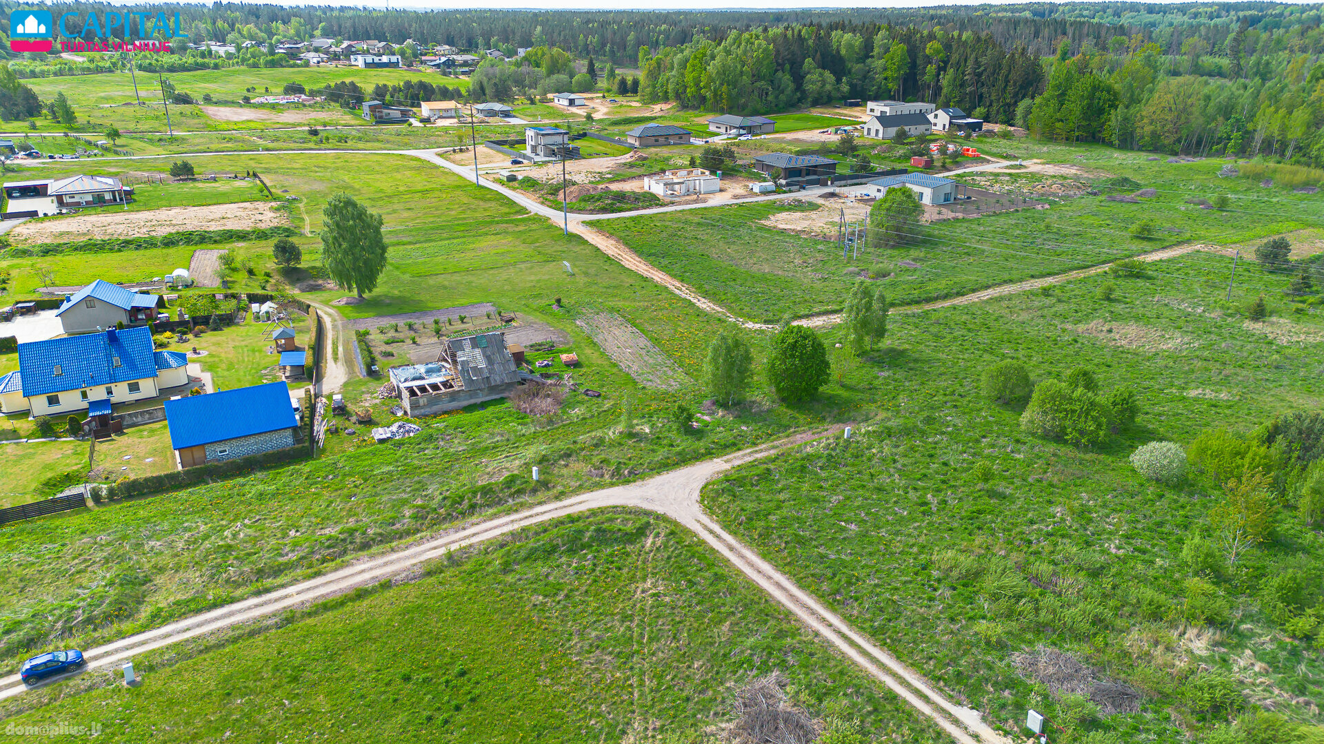 Parduodamas sklypas Vilniaus rajono sav., Saldenėje
