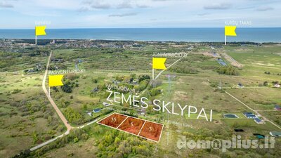 Parduodamas sklypas Šventojoje, Jonpaparčio g.