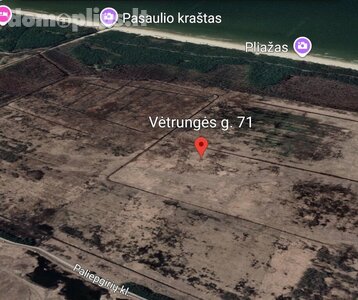 Parduodamas sklypas Palangoje, Vėtrungės g.