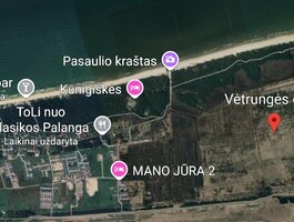 Parduodamas sklypas Palangoje, Vėtrungės g.