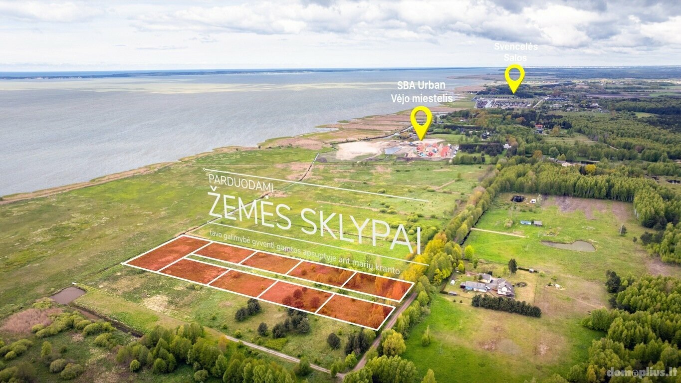 Parduodamas sklypas Klaipėdos rajono sav., Svencelėje