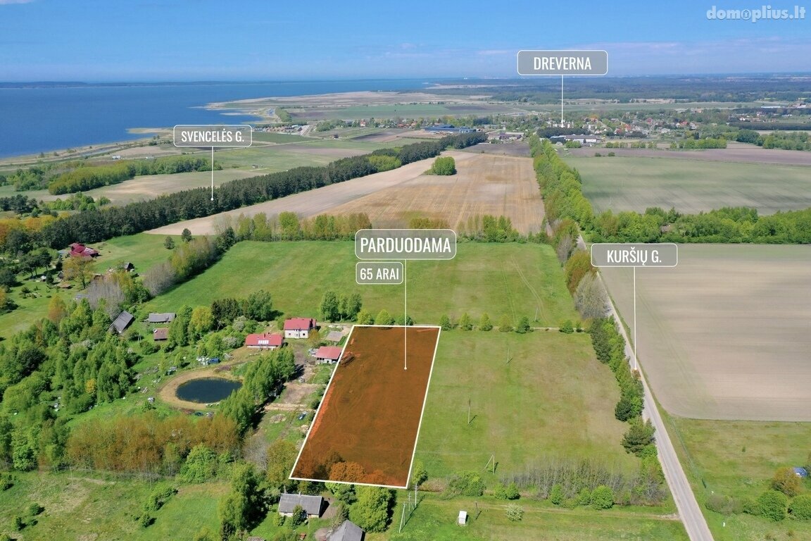 Parduodamas sklypas Klaipėdos rajono sav., Svencelėje