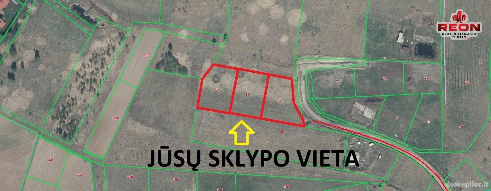 Участок Vilniaus rajono sav., Maišiagaloje, Pievų g.