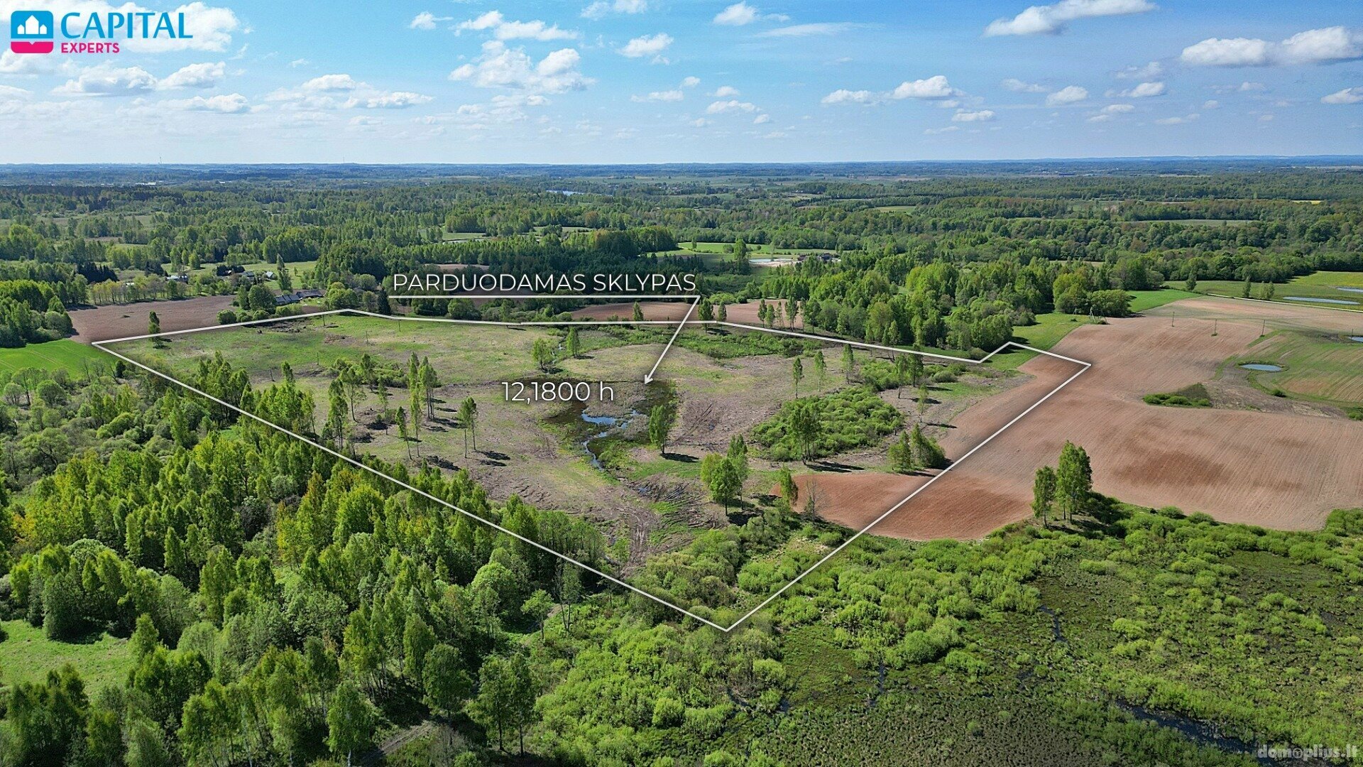 Parduodamas sklypas Širvintų rajono sav., Balkūnuose