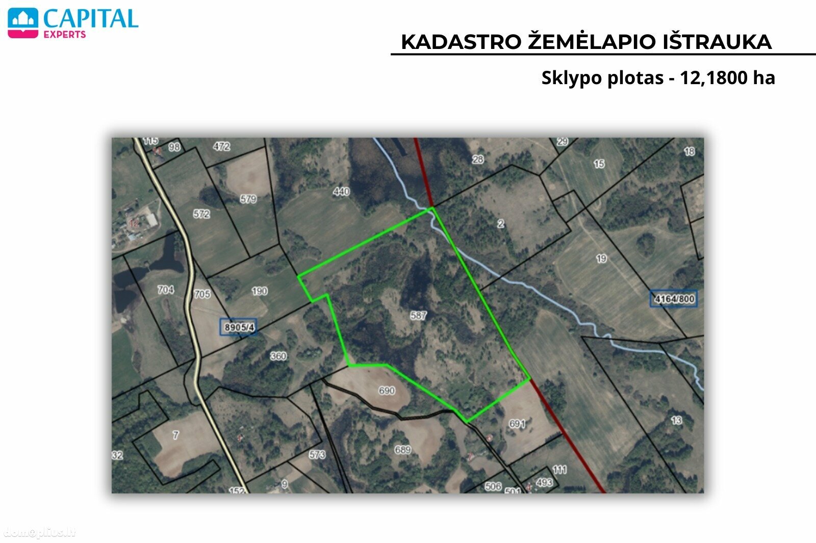 Parduodamas sklypas Širvintų rajono sav., Balkūnuose