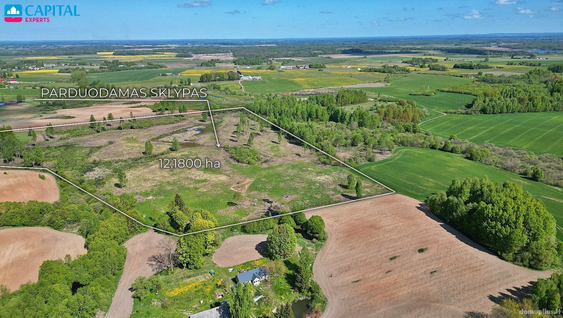 Parduodamas sklypas Širvintų rajono sav., Balkūnuose