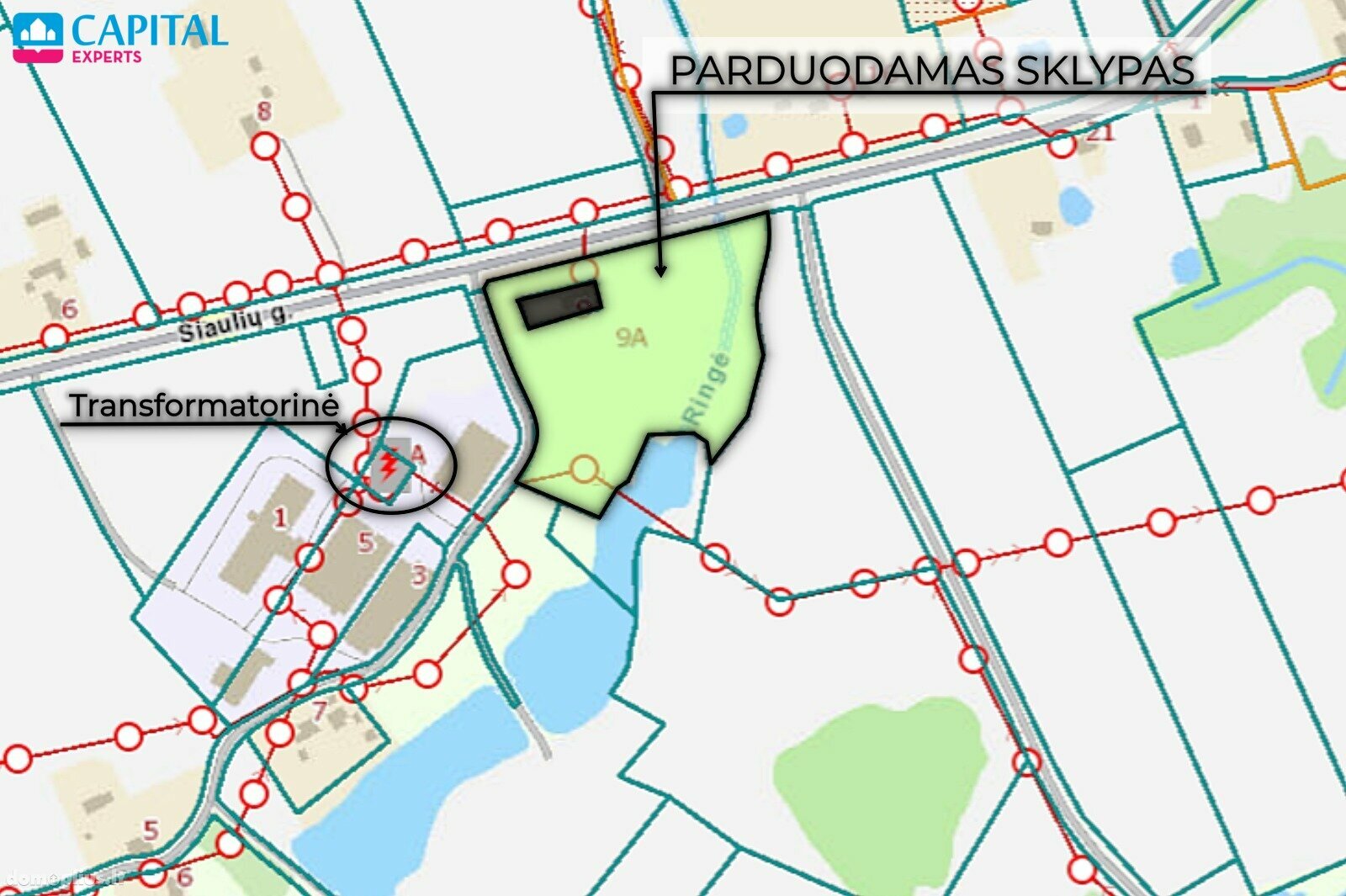 Parduodamas sklypas Širvintų rajono sav., Antanaičiuose