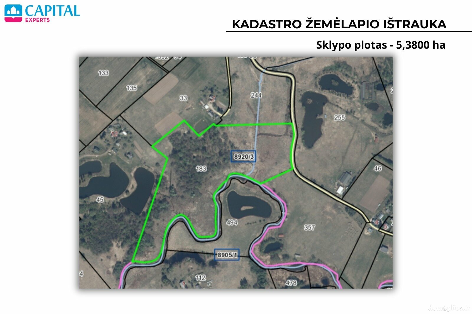Parduodamas sklypas Širvintų rajono sav., Jauniūnuose