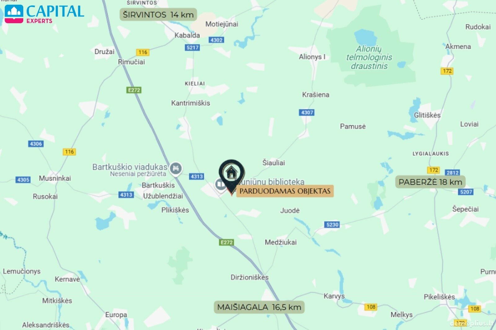 Parduodamas sklypas Širvintų rajono sav., Jauniūnuose