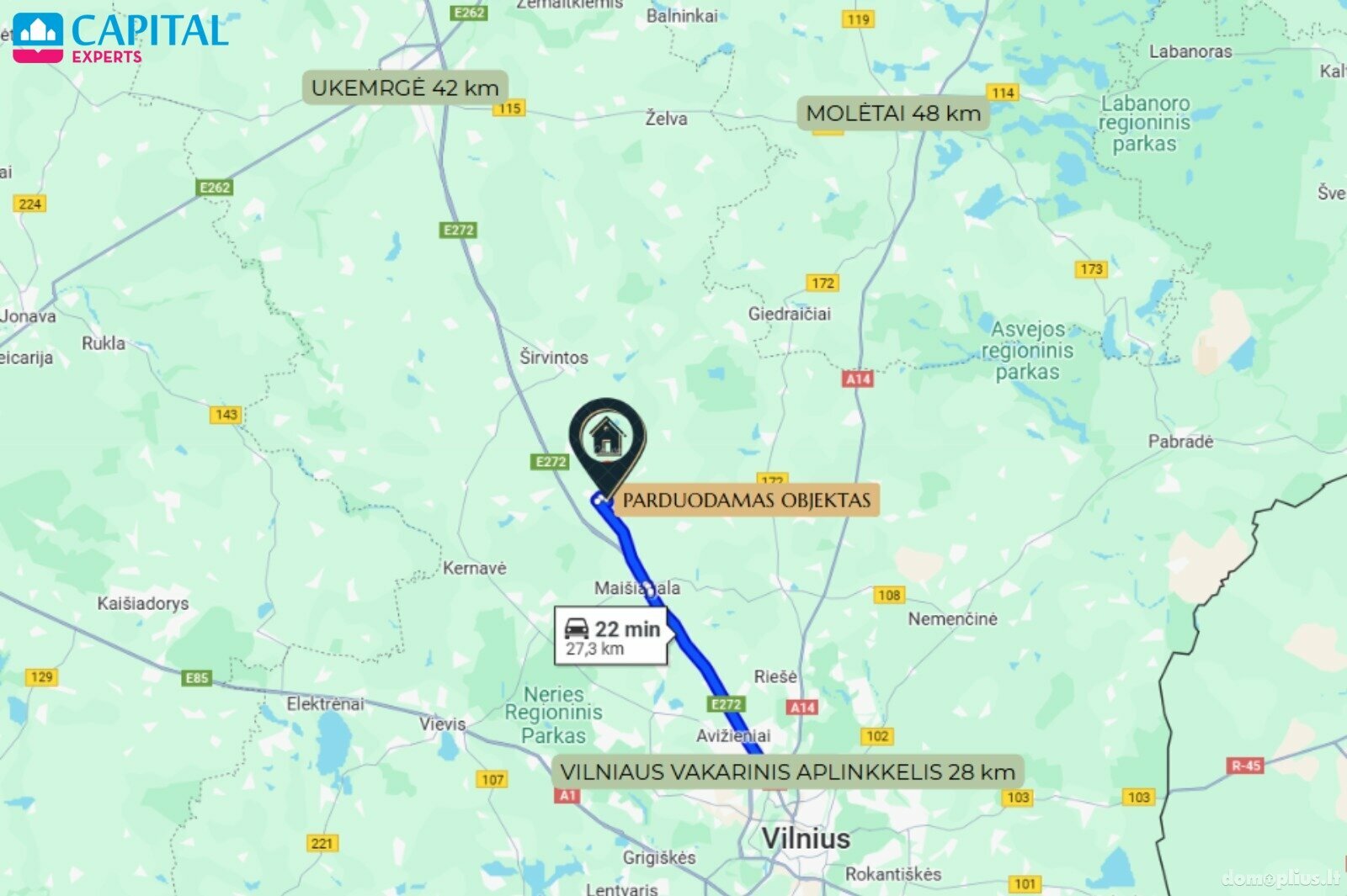 Parduodamas sklypas Širvintų rajono sav., Jauniūnuose