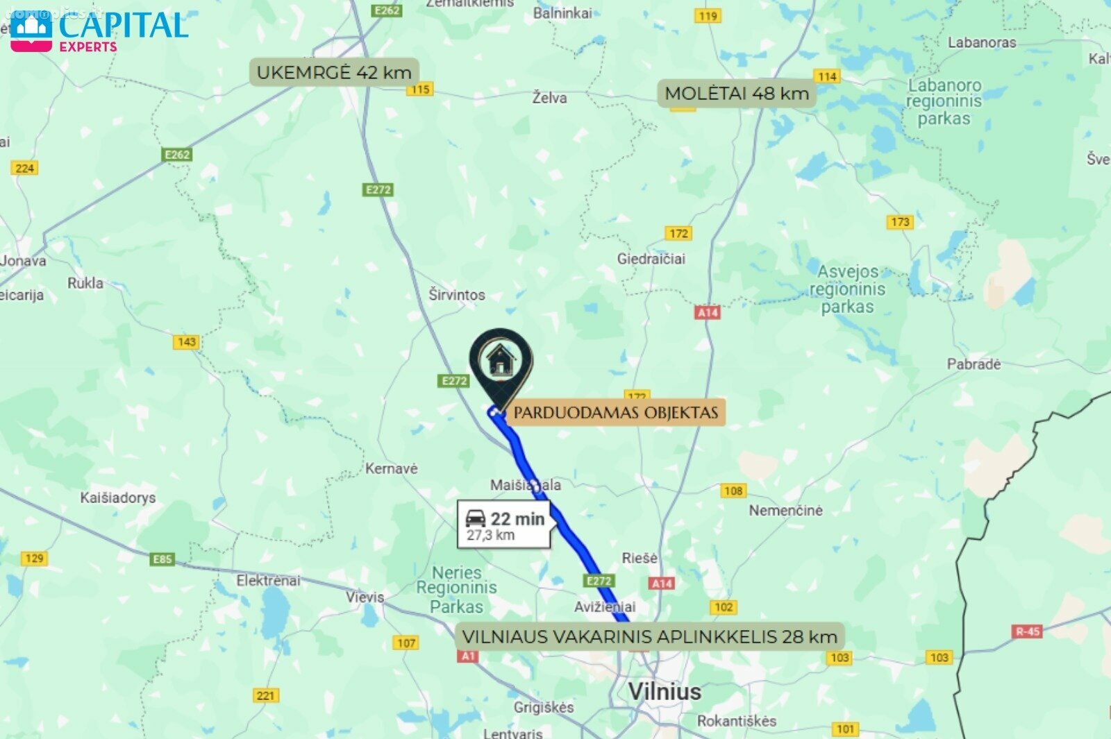 Участок Širvintų rajono sav., Jauniūnuose
